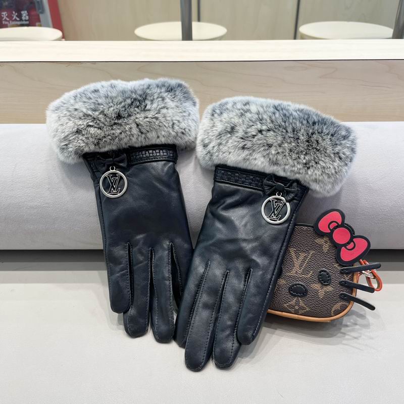LV Gloves M L 101204